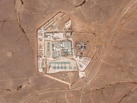 The attack took place in northeast Jordan near the Syrian border. It was later named by US officials as Tower 22.