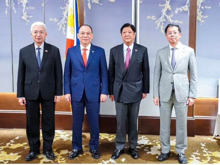 Marcos Jr VinGroup Chairman Pham Nhat Vuong