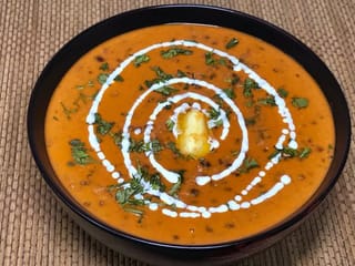 Restaurant-style Dal Makhani or slow cooked black lentils in 45 minutes 