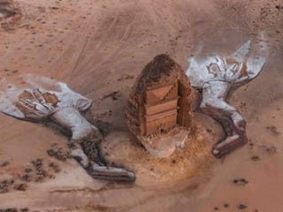 Saudi Arabia: Why landmark piece in AlUla will disintegrate in weeks