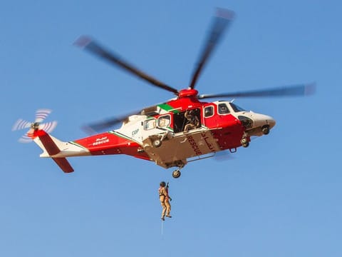 An image embedded with the NSRC social media post about the rescue 