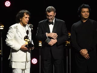 India shines at Grammys: Shankar Mahadevan, Zakir Hussain win Best Global Music Album award