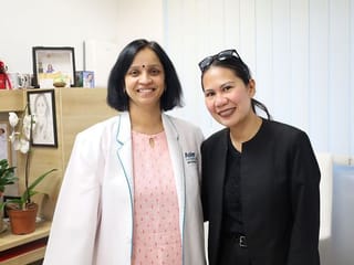 Fibroid in the form of a baby found in Dubai Filipina’s womb