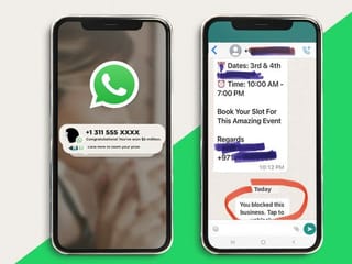 Whatsapp: How to block spammers, unknown contacts