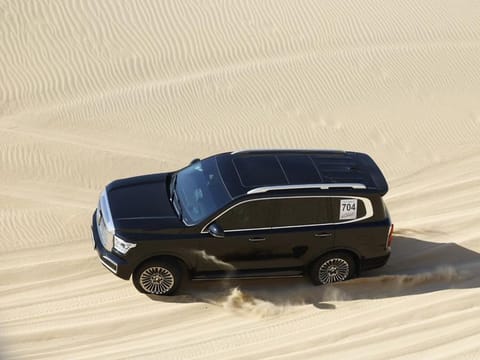 GWM TANK 500 during the 42nd Gulf News Overnighter Fun Drive - the Tilal Swaihan Experience on Saturday morning