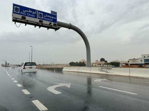  Rainfall in Abu Dhabi