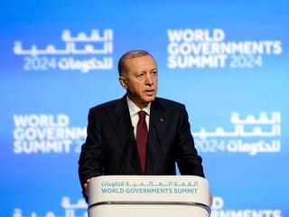Turkish President Erdogan at World Governments Summit in Dubai calls for global unity as crises loom