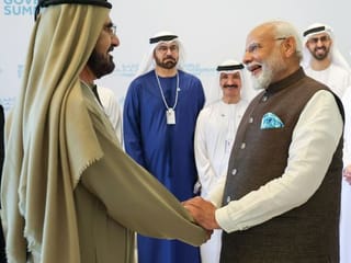 WGS 2024: Mohammed bin Rashid meets with Indian Prime Minister Modi, discusses strong ties