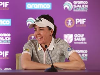 Georgia Hall praises Saudi Ladies International for introducing local women to the game