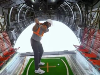 Watch: Tommy Fleetwood makes a hole-in-one from 30,000 feet in Dubai