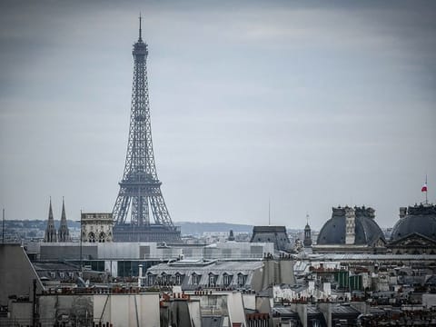 The Eiffel Tower - Paris's most famous landmark - attracts nearly seven million visitors a year.