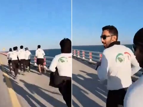 In support of this extraordinary feat, activist Abdul Rahman Al Mutairi, along with the young participants, was featured in social media updates, extending a warm welcome to the people of Bahrain.