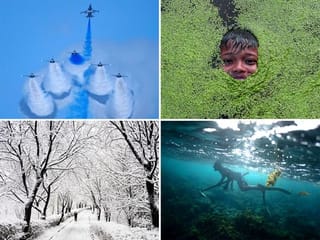 Singapore Airshow aerobatics, Spain fire, Seoul snowfall and more: Top 10 pictures of the week
