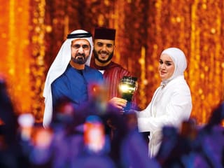UAE: Sheikh Mohammed crowns Iraqi pharmacist Tala Al Khalil as Arab Hope Maker at awards ceremony in Dubai