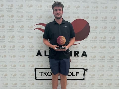 Oscar Craig was victorious at the Ras Al Khaimah Men's Open