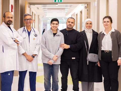 Right expertise and multidisciplinary care at American Hospital Dubai helped a young Kuwaiti boy's life return to normal