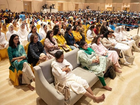 More than 2,000 women of all ages attended the “Day of Inspiration”, organised the BAPS Hindu Mandir, celebrating the pivotal role of women in uplifting society and their invaluable contributions to humanity.