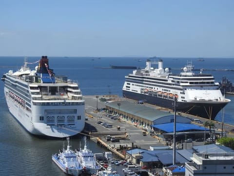 Two cruise ships berthed at the Manila port. The surge in Philippine tourism showcases not just recovery but a reinvention of the country's global appeal, fueled by its vibrant beaches, cultural landmarks, and renewed promotional efforts.