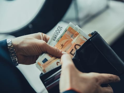 The euro exchange rates have come under pressure after the European Central Bank (ECB) released forecasts that show it is on target to bring inflation down.