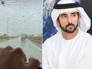 Rain in UAE: Sheikh Hamdan shares a glimpse of his rainy day drive on Instagram 