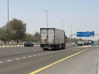 Trucks banned on Abu Dhabi roads during peak times in Ramadan 2024