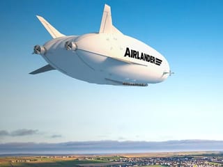 Photos: UK's modern-day green airship takes shape