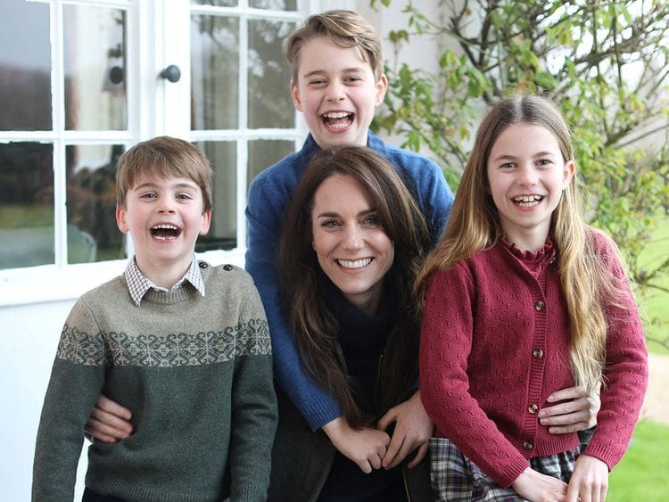 Kate Middleton edited image