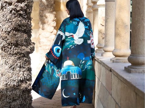 Palestine Kaftan by Stylexia