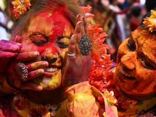 Photos: Holi, the 'festival of colours', celebrated across India