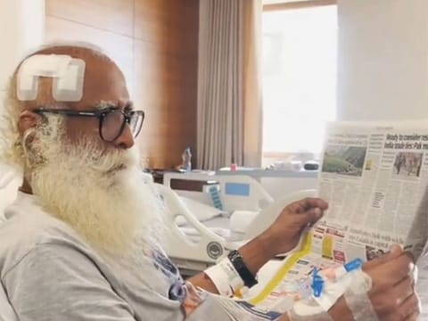 The video has been posted on X social media handle of Sadhguru.