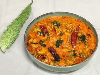 Kerala-style bitter gourd curry: Easy recipe (no bitterness!)
