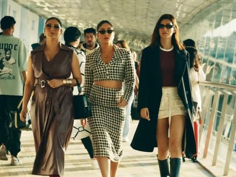  Tabu, Kareena Kapoor Khan, and Kriti Sanon in top form in 'Crew', out in UAE cinemas now