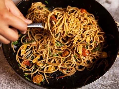 Gulf News’ Your Ramadan Table’ food show: Spaghetti with anchovies