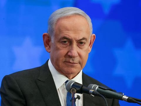 Netanyahu (left) with Ben Gvir in a file photo.