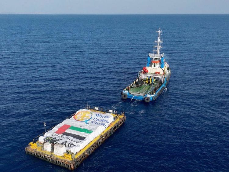 The United Arab Emirates had been the main financier for World Central Kitchen’s aid efforts through the maritime corridor.