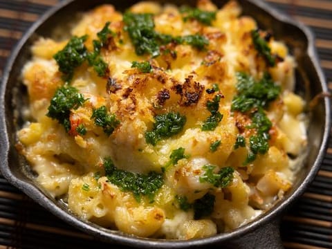 Gulf News 'Your Ramadan Table' food show: Baked mac and cheese with prawns