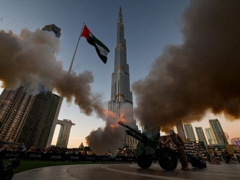 The UAE's cannon firing tradition during Ramadan