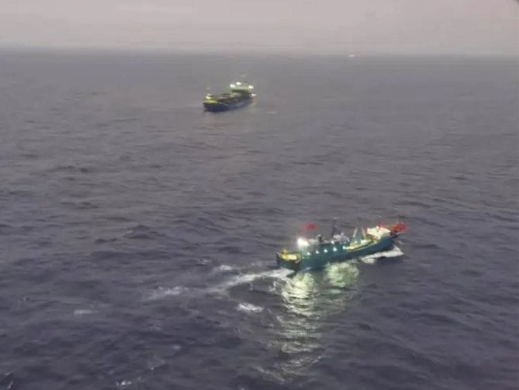 8 dead after cargo ship collides with boat near China's Hainan
