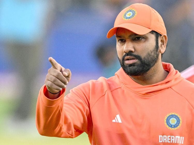 India's captain Rohit Sharma
