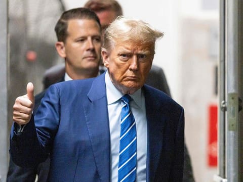 Former US President Donald Trump
