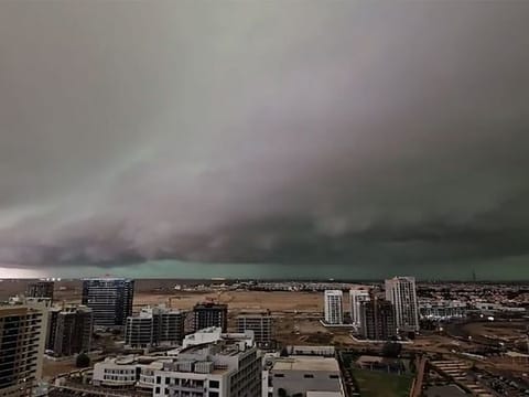 Watch: Heavy rain and thunderstorms continue across UAE