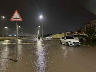 Photos: Rain and cloudy skies in UAE