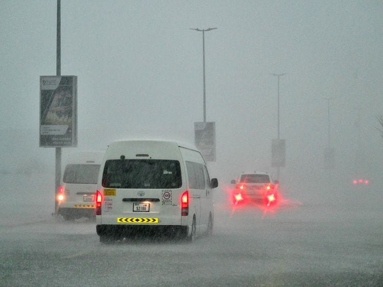 DUBAI RAIN / FLOODING 2024