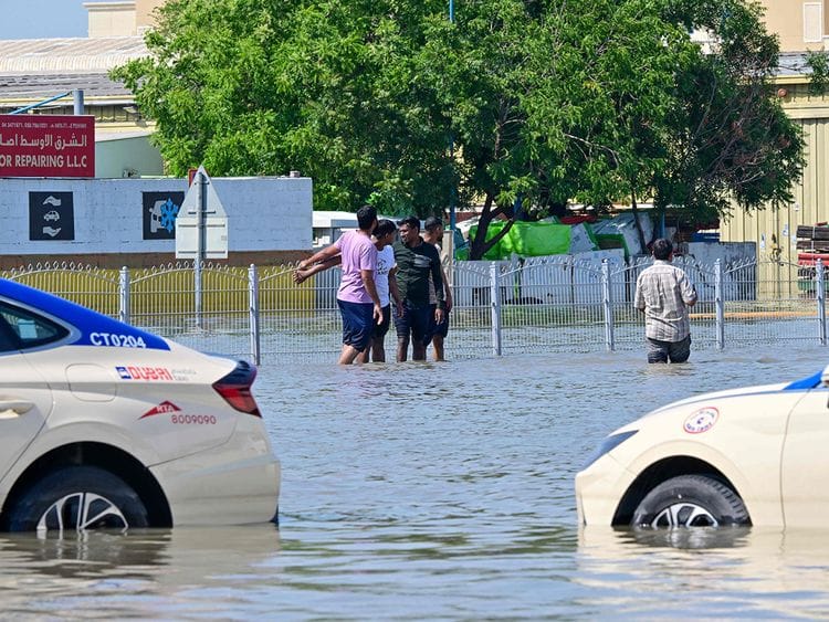 DUBAI RAIN/ FLOODING / 2024