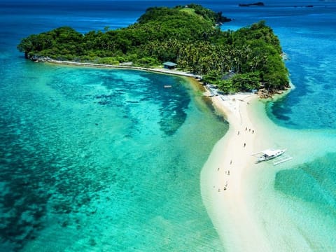 The Philippines, an archipelago in the western Pacific, is spread over 7,640 islands. Photo shows Aslom Island, off the main Mindoro island (land area: 10,572 km²).