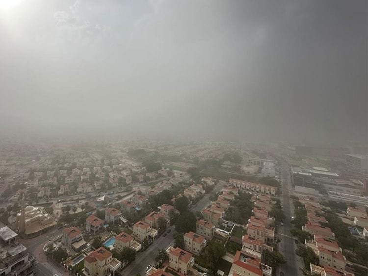 Cloudy and dusty weather conditions expected through this week