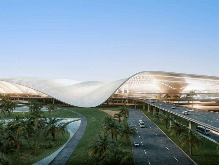 New Dubai airport
