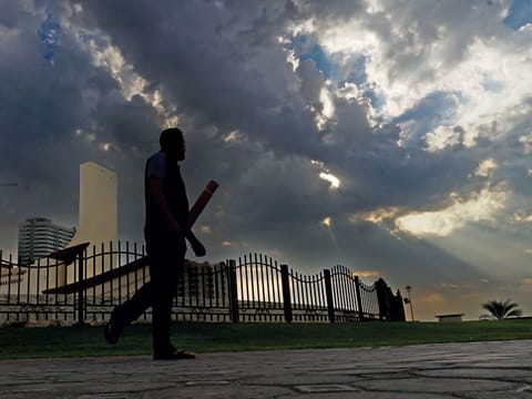 The National Center of Meteorology noted that the current weather conditions are less severe than previously anticipated.