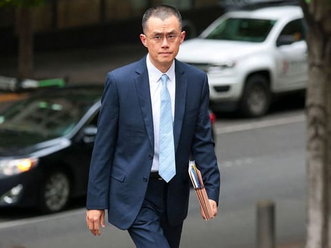 Former Binance CEO Changpeng "CZ" Zhao.