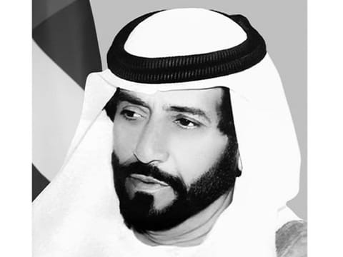 The late Sheikh Tahnoun bin Mohammed Al Nahyan